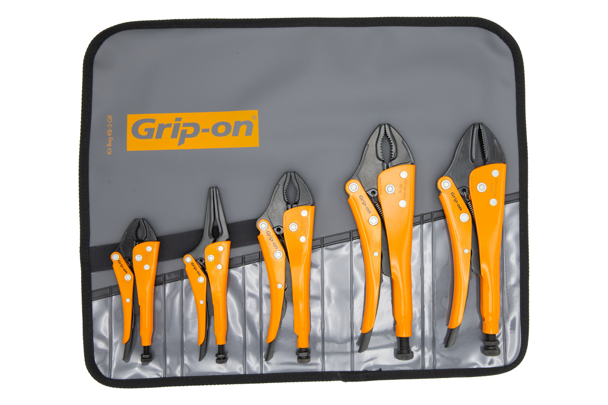 Basic Kit Grip Vise, Locking Pliers Set Gripon Tools