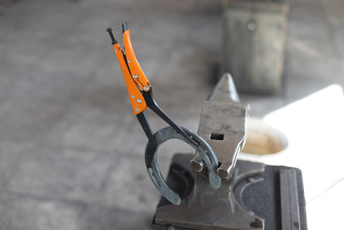 Farrier Grip Pliers Curved Jaws Grip 828